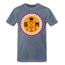 Load image into Gallery viewer, Grace and Mercy Gear Signature T-Shirt - heather blue
