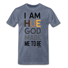 Load image into Gallery viewer, Hue Tee - heather blue