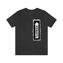 Load image into Gallery viewer, Yahweh Unisex Jersey Offset Short Sleeve Tee
