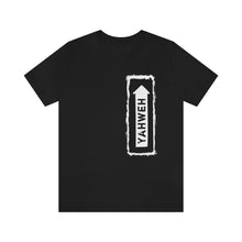 Load image into Gallery viewer, Yahweh Unisex Jersey Offset Short Sleeve Tee
