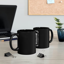 Load image into Gallery viewer, 11oz Black Yahweh Mug (Vertical)

