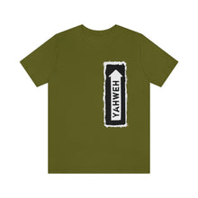 Load image into Gallery viewer, Yahweh Unisex Jersey Offset Short Sleeve Tee
