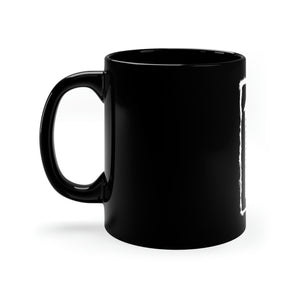 11oz Black Yahweh Mug (Vertical)