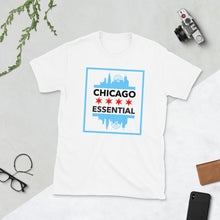 Load image into Gallery viewer, Chicago ESSENTIAL Short-Sleeve Unisex T-Shirt by Grace and Mercy Gear®
