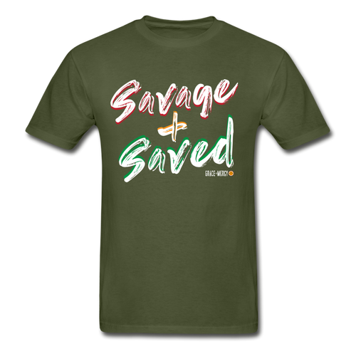 Hanes Adult Tagless T-Shirt - military green