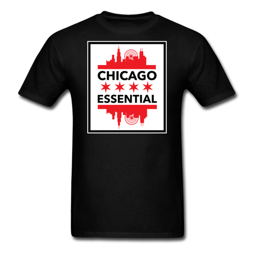 Chicago ESSENTIAL Tee by Grace and Mercy Gear - Limitied Edition - black