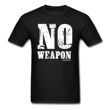 Load image into Gallery viewer, No Weapon by Grace and Mercy Gear - black
