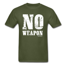 Load image into Gallery viewer, No Weapon by Grace and Mercy Gear - military green

