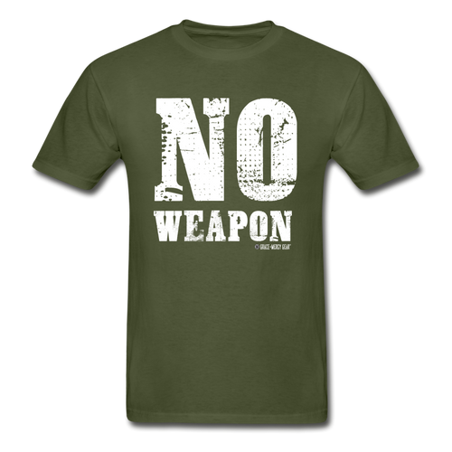 No Weapon by Grace and Mercy Gear - military green