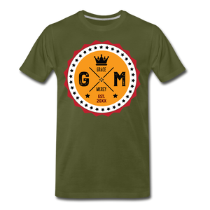 Grace and Mercy Gear Signature T-Shirt - olive green