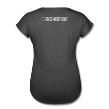 Load image into Gallery viewer, Try God Women&#39;s T-Shirt by Grace and Mercy Gear - deep heather
