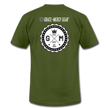 Load image into Gallery viewer, Try God Men&#39;s T-Shirt by Grace and Mercy Gear - olive
