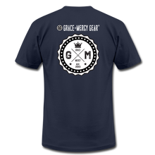 Load image into Gallery viewer, Try God Men&#39;s T-Shirt by Grace and Mercy Gear - navy
