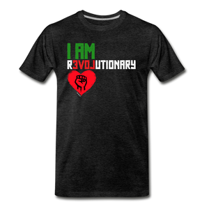 I AM REVOLUTIONARY Men's T-Shirt - charcoal gray