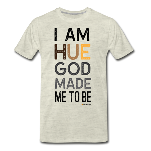 Hue Tee - heather oatmeal