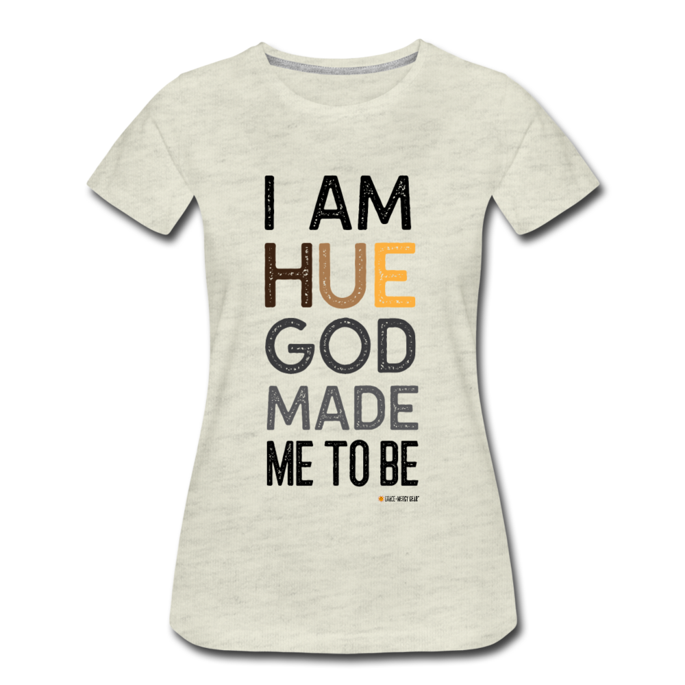 Hue Women’s Premium T-Shirt - heather oatmeal