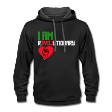 Load image into Gallery viewer, I AM REVOLUTIONARY Contrast Hoodie - black/asphalt
