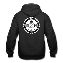 Load image into Gallery viewer, I AM REVOLUTIONARY Contrast Hoodie - black/asphalt
