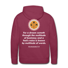 Load image into Gallery viewer, EntrePRAYneur Hoodie by Grace and Mercy Gear - burgundy
