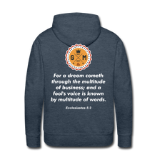 Load image into Gallery viewer, EntrePRAYneur Hoodie by Grace and Mercy Gear - heather denim
